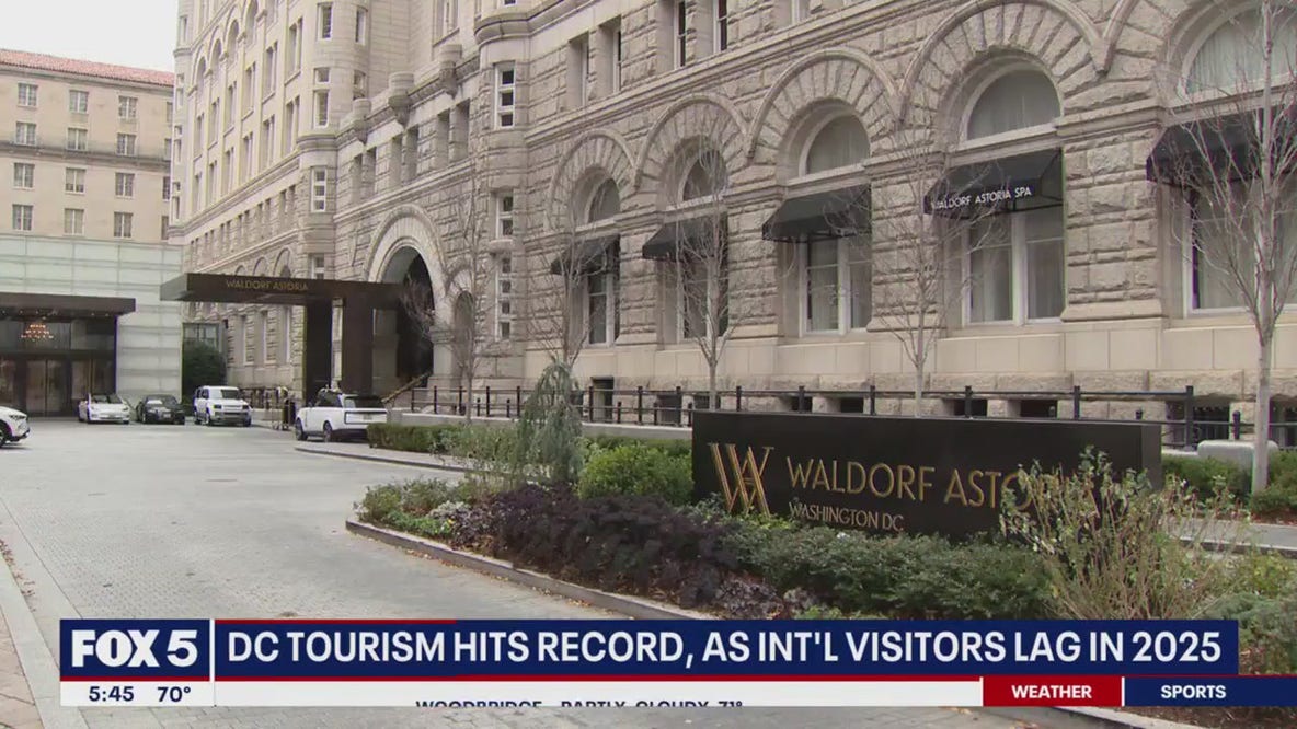 DC Tourism hits record as international visitors lag in 2025